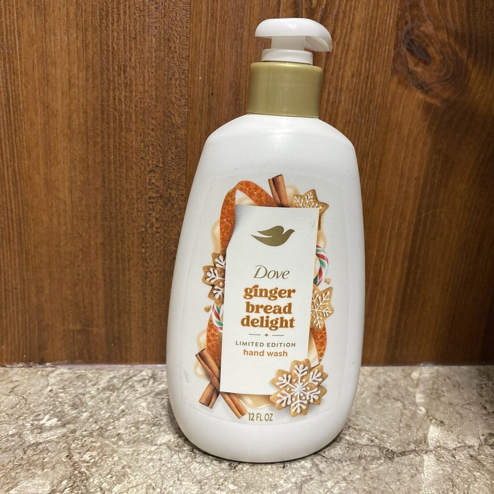Dove‎ Gingerbread Delight Limited Edition Hand Wash. 12 Fl Oz. Fast Ship!